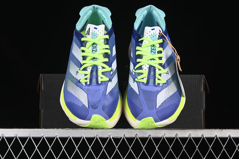 adidas ADIZERO ADIOS PRO 3 Cobalt Blue/Zero Metallic/Lucid Lemon