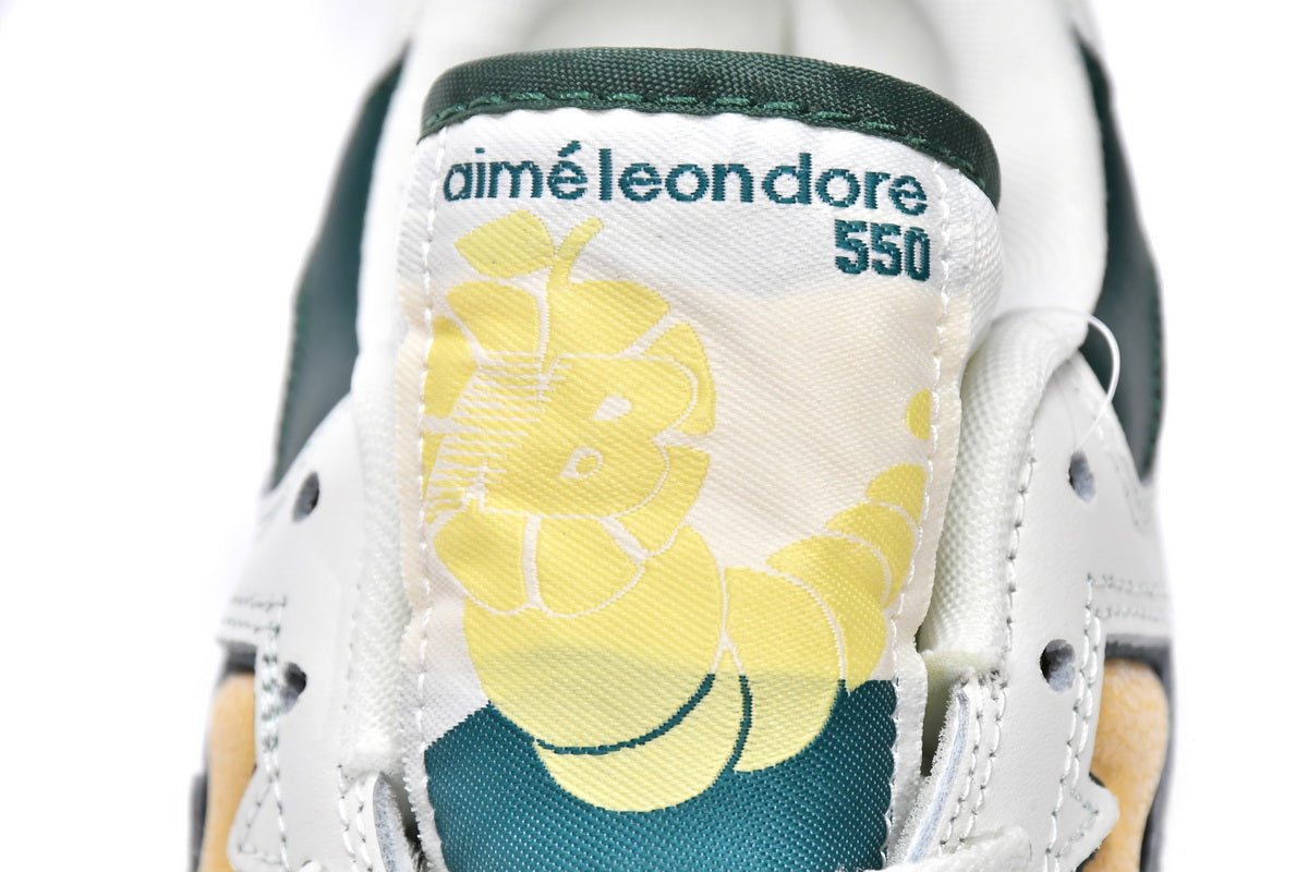 Aimé Leon Dore x New Balance 550 Green Yellow