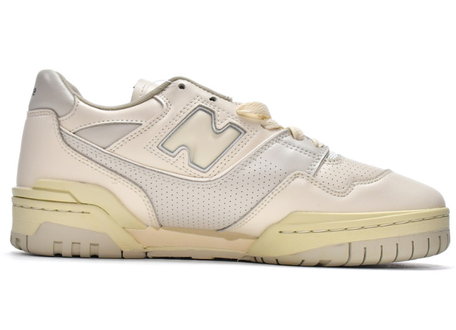 Auralee x New Balance 550 Ecru
