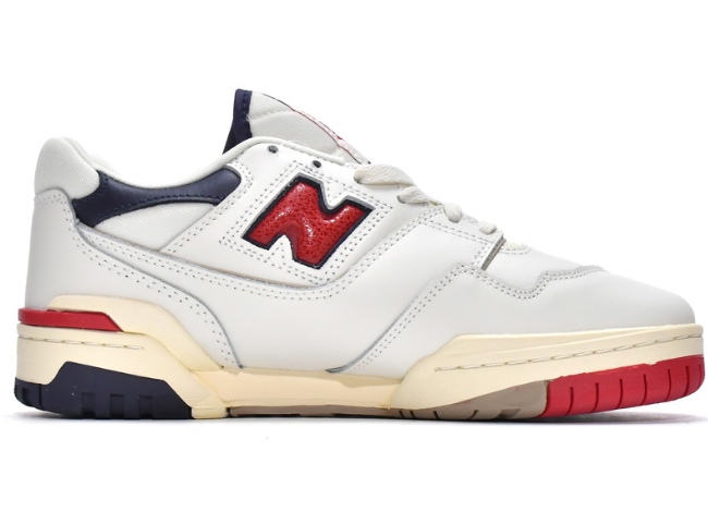 Aimé Leon Dore x New Balance 550 White Red Navy