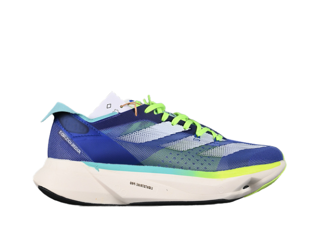 adidas ADIZERO ADIOS PRO 3 Cobalt Blue/Zero Metallic/Lucid Lemon