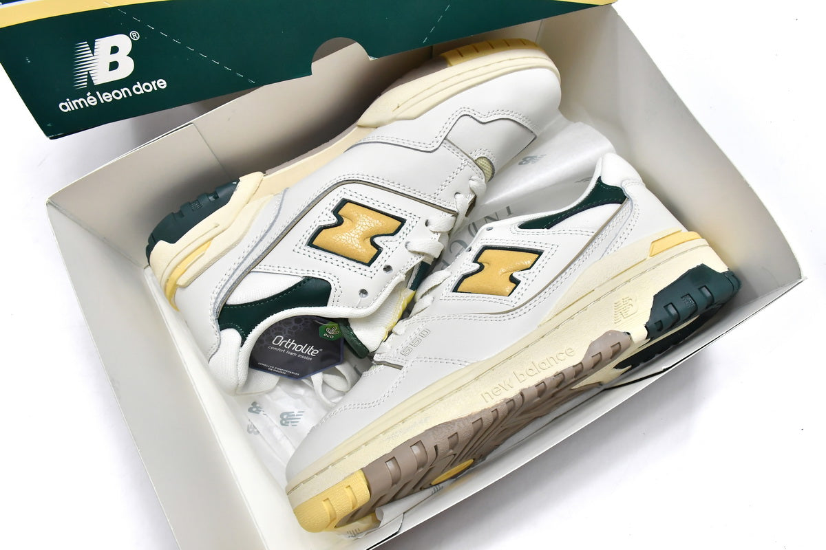 Aimé Leon Dore x New Balance 550 Green Yellow