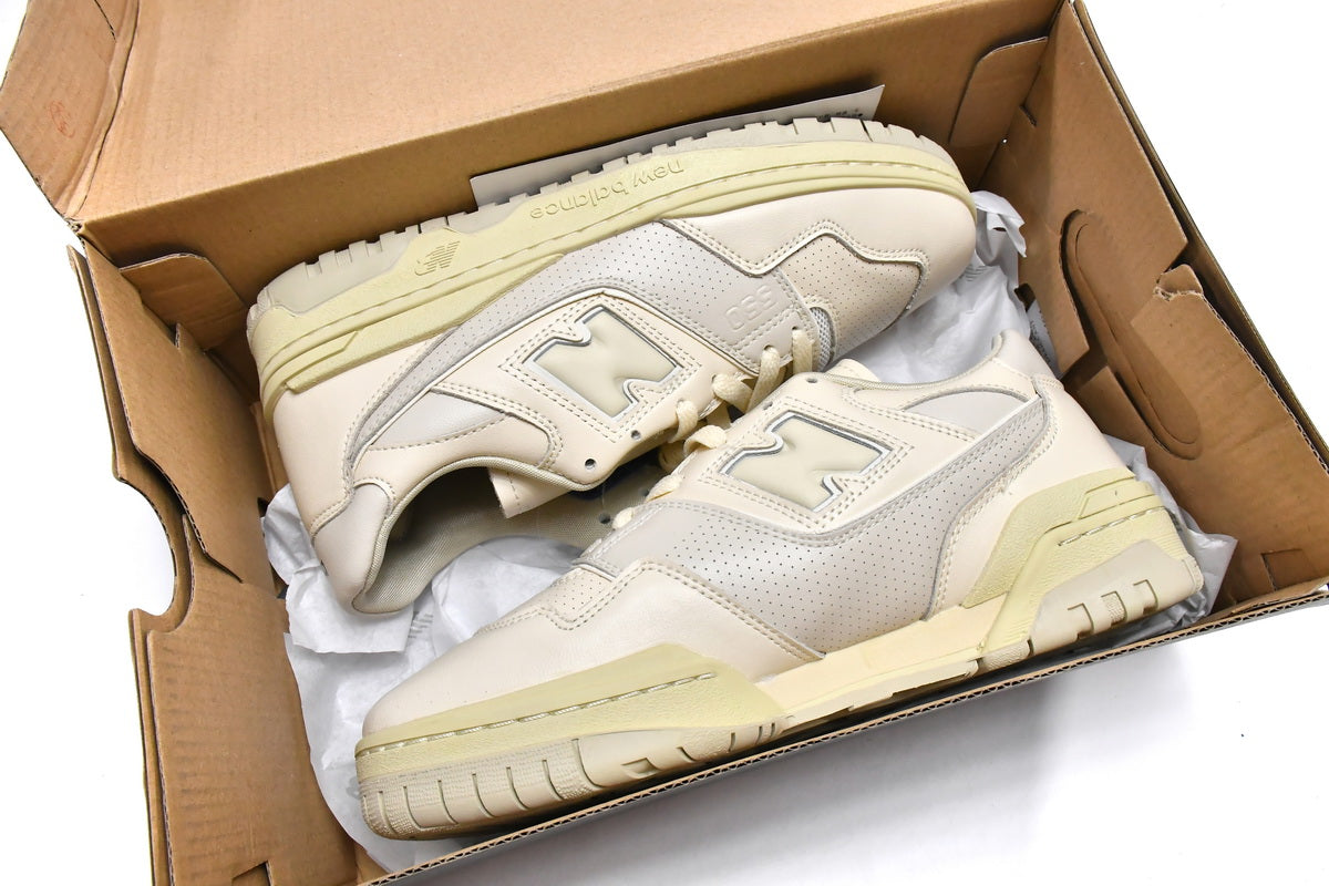Auralee x New Balance 550 Ecru