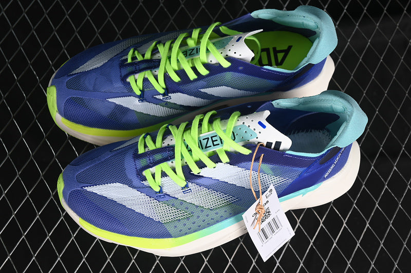 adidas ADIZERO ADIOS PRO 3 Cobalt Blue/Zero Metallic/Lucid Lemon