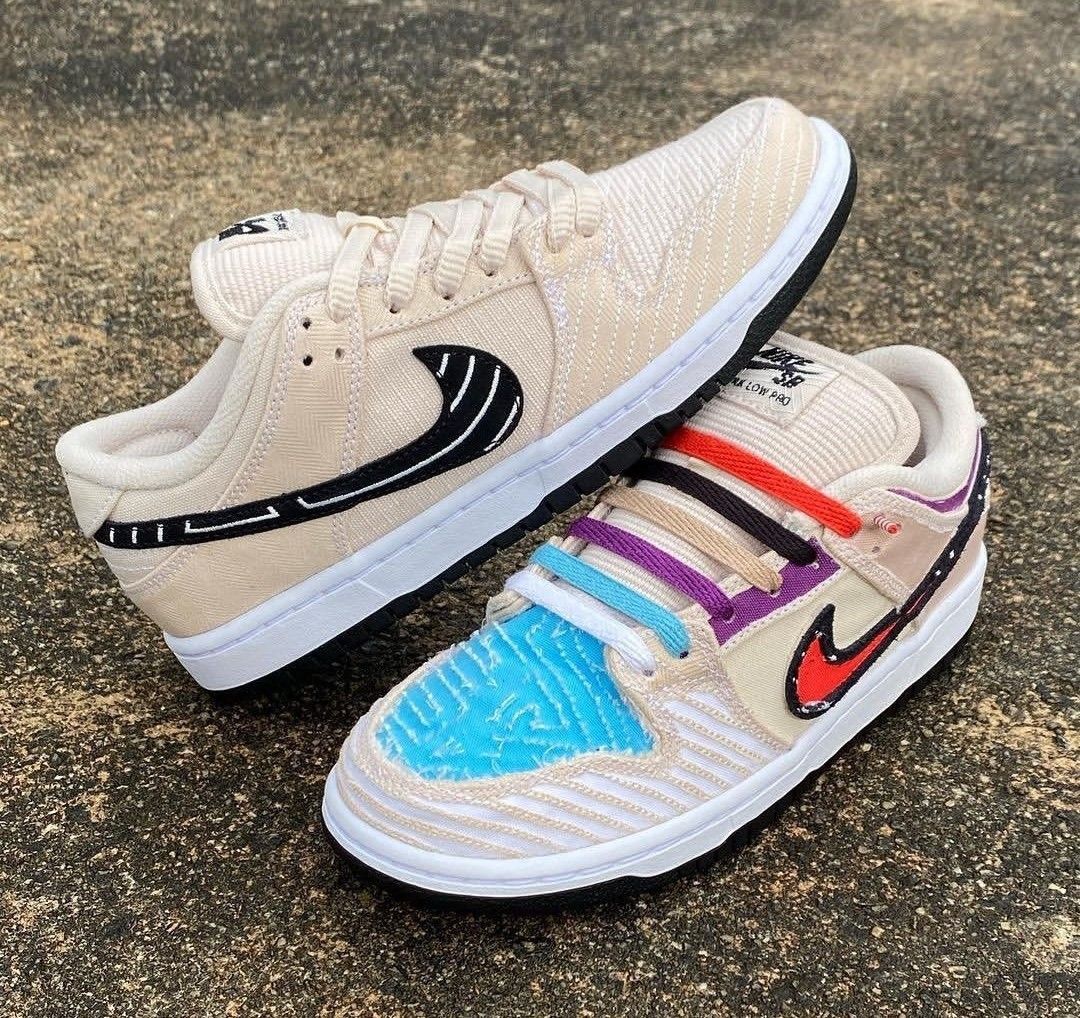 Nike SB Dunk Low x Albino & Preto