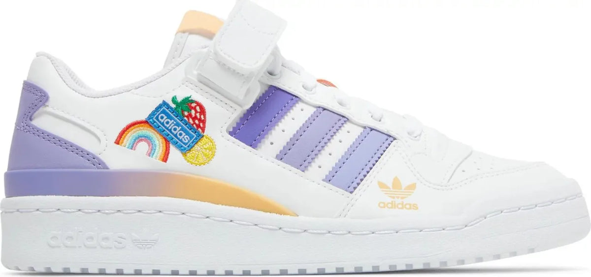 Adidas Forum Low White Light Purple